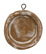 Gaea Ceramic Pink Ice on Tan Round Bezel 29mm