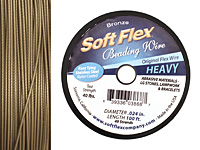 Soft Flex Bronze Metallic .024" (Heavy) 49 Strand Wire 100ft.