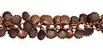 Antique Copper (plated) Sea Shell Chain