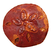Patricia Healey Copper Sand Dollar Pendant 50-54mm