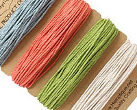 Chit Chat Hemp Twine 20 lb, 29.8 ft x 4 colors