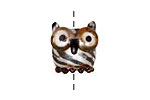 Unicorne Beads Tiny Mini Owl 14mm