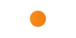 Lillypilly Orange Anodized Aluminum Disc 11mm, 24 gauge