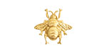 Nunn Design Brass Bumblebee Embellishment 18x19mm