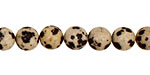 Dalmatian Jasper Round 8mm