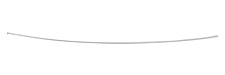Sterling Silver Headpin 3", 26 gauge