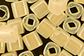 TOHO Ceylon Banana Cream Cube 4mm Seed Bead