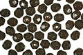 Czech Fire Polished Glass Coated Opaque Cocoa Round 4mm