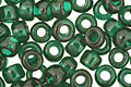 TOHO Transparent Green Emerald Round 6/0 Seed Bead