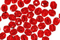 Czech Fire Polished Glass Silver Lined Ruby Round 4mm