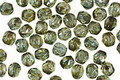 Czech Fire Polished Glass Luster Transparent Green Round 4mm