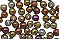 Czech Glass Iris Brown Round 4mm