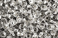 TOHO Crystal (with Silver Lining) Magatama 3mm Seed Bead