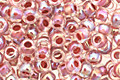 TOHO Rainbow Crystal (with Strawberry Lining) Round 8/0 Seed Bead