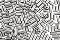TOHO Metallic Silver Frosted Antique Silver Bugle #1 Seed Bead