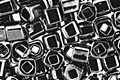 TOHO Metallic Hematite Cube 3mm Seed Bead