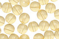 Czech Glass Light Topaz Round 6mm