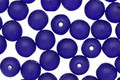 Czech Glass Matte Cobalt Round 6mm