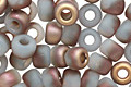 TOHO Frosted Opal Apollo Hybrid Round 6/0 Seed Bead