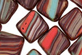 Czech Glass Jubilee Square 10mm