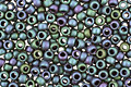 TOHO Matte Iris Teal Round 15/0 Seed Bead