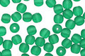 Czech Glass Matte Emerald Round 4mm