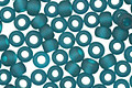 TOHO Transparent Frosted Teal Round 8/0 Seed Bead