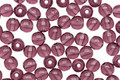 Czech Glass Amethyst Round 4mm