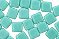 Czech Glass Turquoise Square 6mm