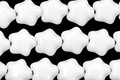 Czech Glass Opaque White Star 6mm