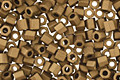 TOHO Matte Dark Copper Hex 11/0 Seed Bead