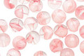 Czech Glass Crystal/Light Pink Round 6mm