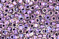 TOHO Rainbow Crystal (with Metallic Purple Lining) Round 11/0 Seed Bead