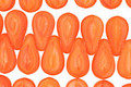 Czech Glass Creamsicle Teardrop 6x9mm