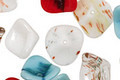 Czech Glass Cartoon 3 Petal Bellflower 9x11mm