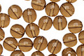 Czech Glass Smoky Topaz Round 6mm