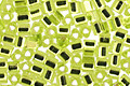 TOHO Lime Green (with Silver Lining) Triangle 11/0 Seed Bead