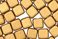 Czech Glass Matte Metallic Flax Square 6mm
