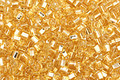 TOHO Light Topaz (with Silver Lining) Cube 1.5mm Seed Bead