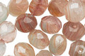 Czech Glass Jubilee Quartz Fire Polished Rondelle 6x9mm