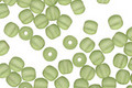 Czech Glass Matte Olivine Round 4mm