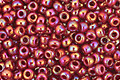 TOHO Opaque Rainbow Oxblood Round 11/0 Seed Bead