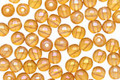 Czech Glass Luster Iris Dark Topaz Round 4mm