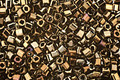 TOHO Metallic Iris Brown Cube 1.5mm Seed Bead