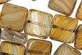 Czech Glass Beach Sands Square 10mm