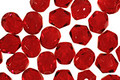 Czech Fire Polished Glass Ruby Round 6mm