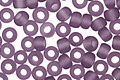 TOHO Transparent Frosted Sugar Plum Round 8/0 Seed Bead