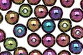 Czech Glass Iris Purple Round 6mm
