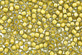 TOHO Luster Black Diamond (with Opaque Yellow Lining) Round 15/0 Seed Bead