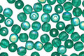 Czech Glass Emerald AB Round 4mm